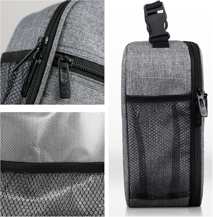 Hap Tim Insulated Lunch Box for Men, Reusable Lunch Bag for Women, Spacious Lunchbox Adult (18654-G)