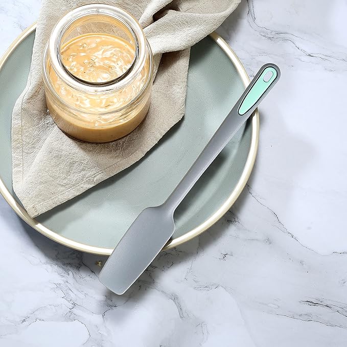 To encounter Silicone Spatula Set, Rubber Blender Spatula, Jar Spatula for Baking Mixing and Stirring, Nonstick, Heat Resistant and Dishwasher Safe, Set of 4