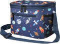 Tirrinia Insulated Lunch Box for Men/Women, Leakproof Lunch Bag for School Work, Large Lunch Tote Kids Boys Girls Student Back to School, Soft Cooler Office Picnic Beach Camping for Adults,Space