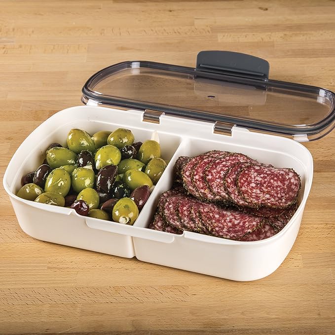 ProKeeper 4-Piece Deli Container Set – Airtight, BPA-Free Food Storage with Freshness Lock, Ideal for Deli Meats, Cheese, and Produce