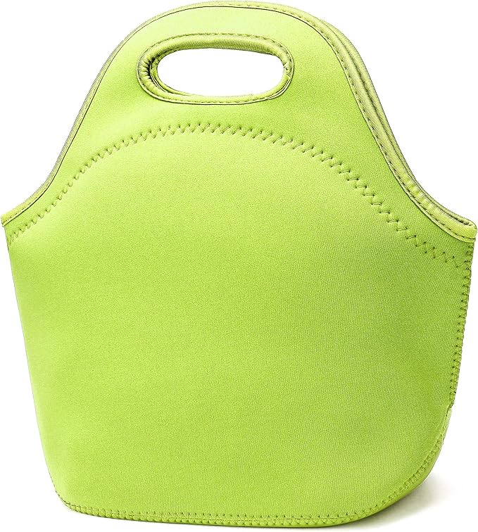 Neoprene Lunch Bag for Women Insulated Lunch Tote Bags Washable Lunch Container Box for Work Picnic Lightweight Meal Prep Bags for Men