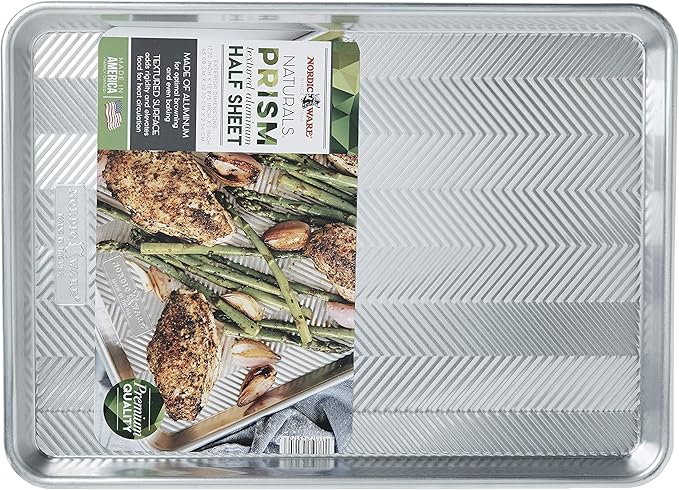 Nordic Ware Prism Half Sheet, Metallic