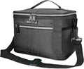 Tirrinia Insulated Lunch Box for Men/Women, Leakproof Lunch Bag for School Work, Large Lunch Tote Kids Boys Girls Back to School, Soft Reusable Cooler Office Picnic Beach Camping with Shoulder Strap