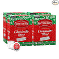 Community Coffee Christmas Blend, Medium Roast 96 Count Coffee Pods, Compatible with Keurig K-Cup Brewers, 24 Count (Pack of 4)