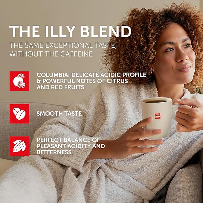 Illy Coffee K Cups - Pods For Keurig Machines – Brasile Bold Roast – Notes of Caramel – Intense & Full-Flavored Flavor - No Preservatives – 10 Count, 6 Pack