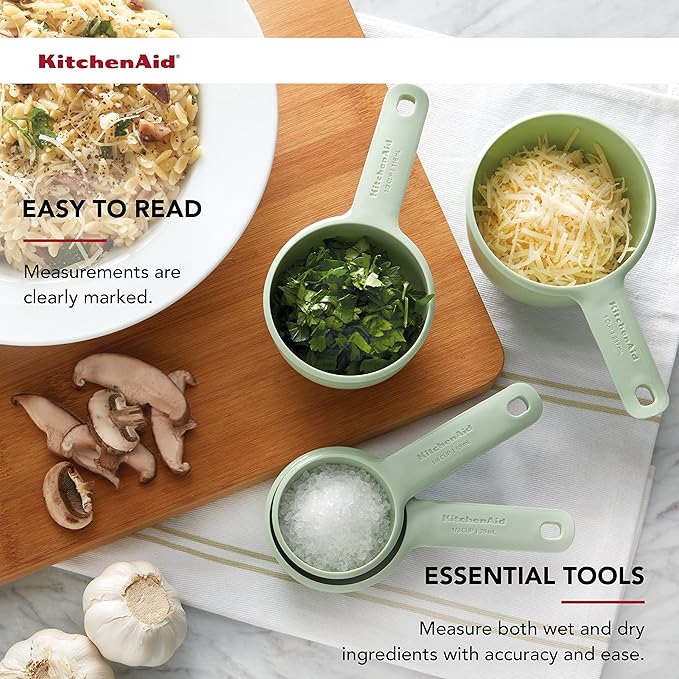 KitchenAid Universal Measuring Cup Set, 4-Piece, Pistachio