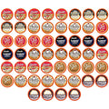Two Rivers Coffee Dessert Coffee Pods Sampler Compatible with K Cup Brewers Including 2.0, Flavored Single Serve Variety Pack, 52 Count