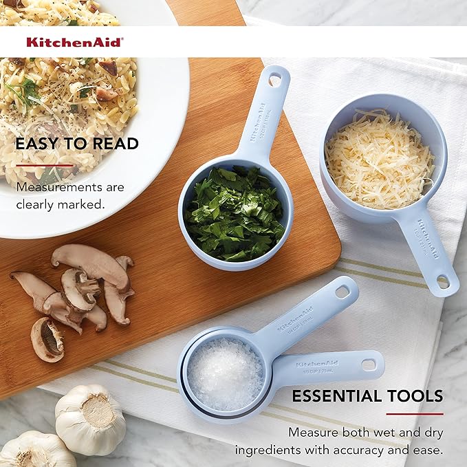 KitchenAid Universal Measuring Cup Set, 4-Piece, Lavender Cream