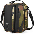 Tirrinia Expandable Insulated Lunch Bag for Men Women – Leakproof Reusable Cooler LunchBox for Kids & Adults with Shoulder Strap, Perfect for Work, School, Office, Travel,Camo