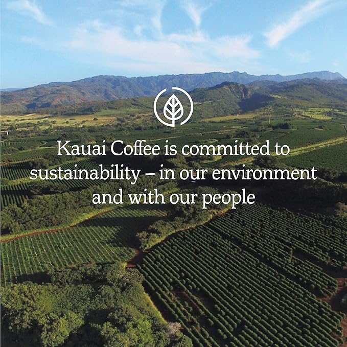Kauai Coffee Pods Compatible with K-Cup Pods for Keurig Brewers – 20% Hawaiian Arabica – Dark Roast, Rich, Smooth, No Bitterness – Na Pali Coast, 6 Packs of 12 Single Serve Cups