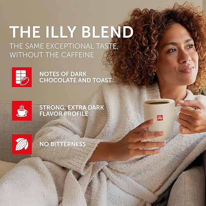 Illy Coffee K Cups - Pods For Keurig Machines – Forte Dark Roast – Toasted Bread & Dark Chocolate - Rich, Flavorful & Strong Flavor - No Preservatives – 10 Count, 6 Pack