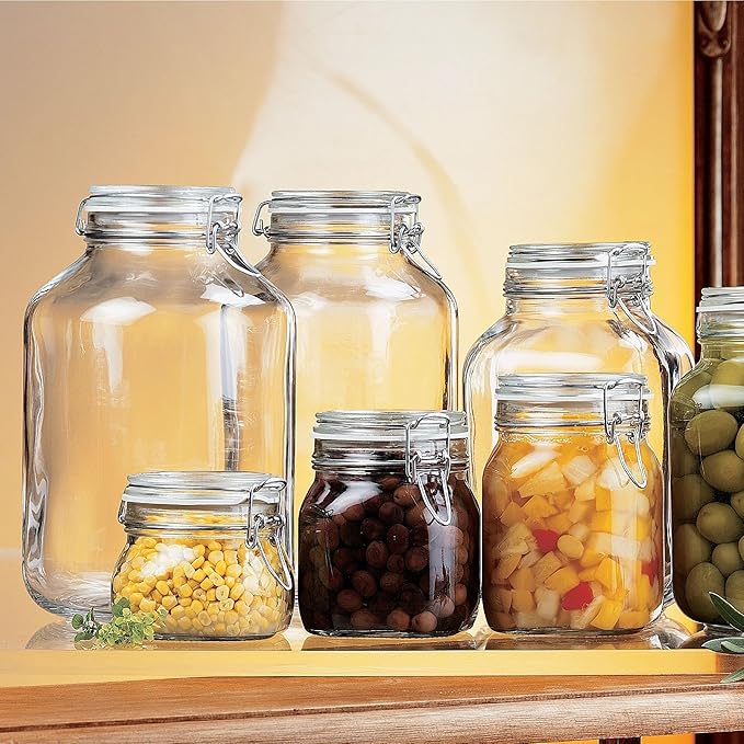 Bormioli Rocco 149280M04321991 food container, 25.25 oz, Clear