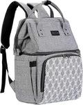 AmHoo Insulated Lunch Box Cooler Backpack Waterproof Leak-Proof Lunch Bag Tote for Men Women Hiking Beach Picnic Trip with Strongest YKK Zipper Gray