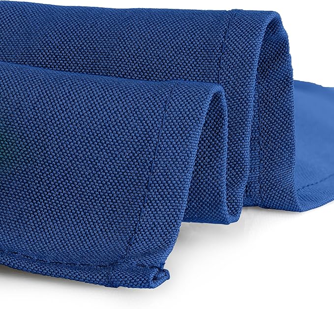 Gee Di Moda Rectangle Tablecloth - 60 x 126 Inch Royal Blue Table Cloth for 8 Foot Rectangle Table - Heavy Duty Washable Fabric - for 8 Ft Buffet Table, Holiday Party, Dinner, Wedding & Baby Shower