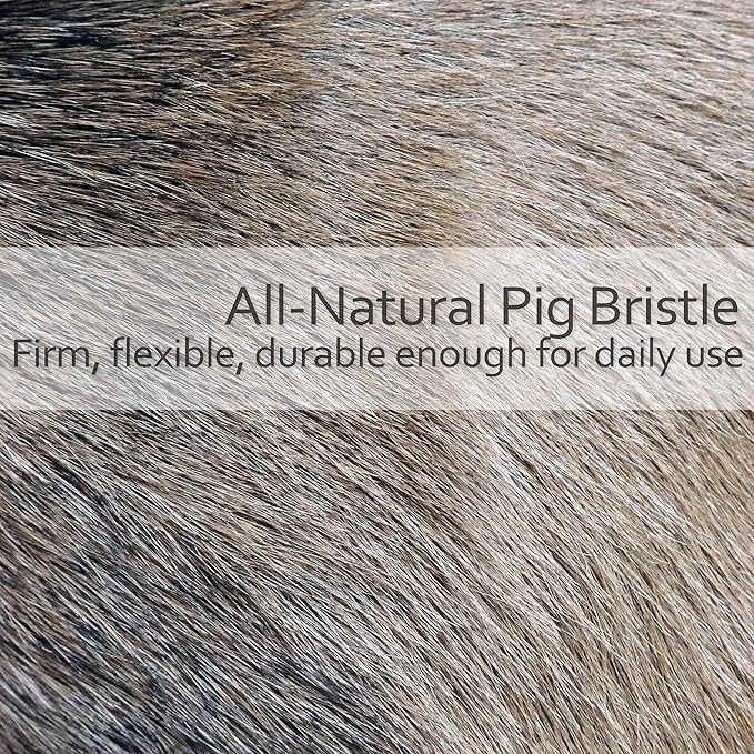 Redecker Natural Pig Bristle Soda Bottle Brush, 15-Inches, Flexible Wire Handle, Made in Germany