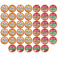 Two Rivers Coffee Ice Cream Flavored Coffee Pods, Variety Sampler Pack for Keurig 2.0 K Cup Brewers, 40 Count