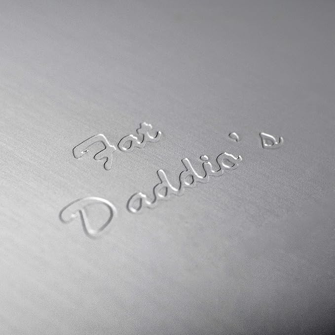 Fat Daddio's Anodized Aluminum Round Cake Pans, 2 Piece Set, 11 x 3 Inch