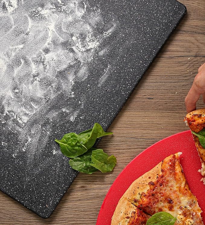 Dexas Superboard Reversible Pastry Board, 14 x 17 Inches, Midnight Granite Color - Dishwasher Safe, Plastic, Ideal for Baking and Food Prep